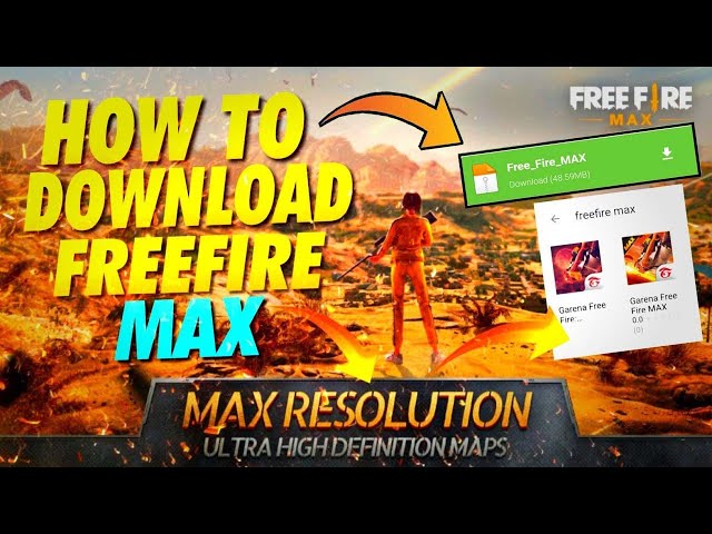 HOW TO DOWNLOAD FREE FIRE MAX, FREE FIRE MAX