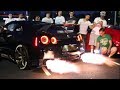 CRAZY LOUD Nissan GTR R35 Anti lag, Flames and Revs!