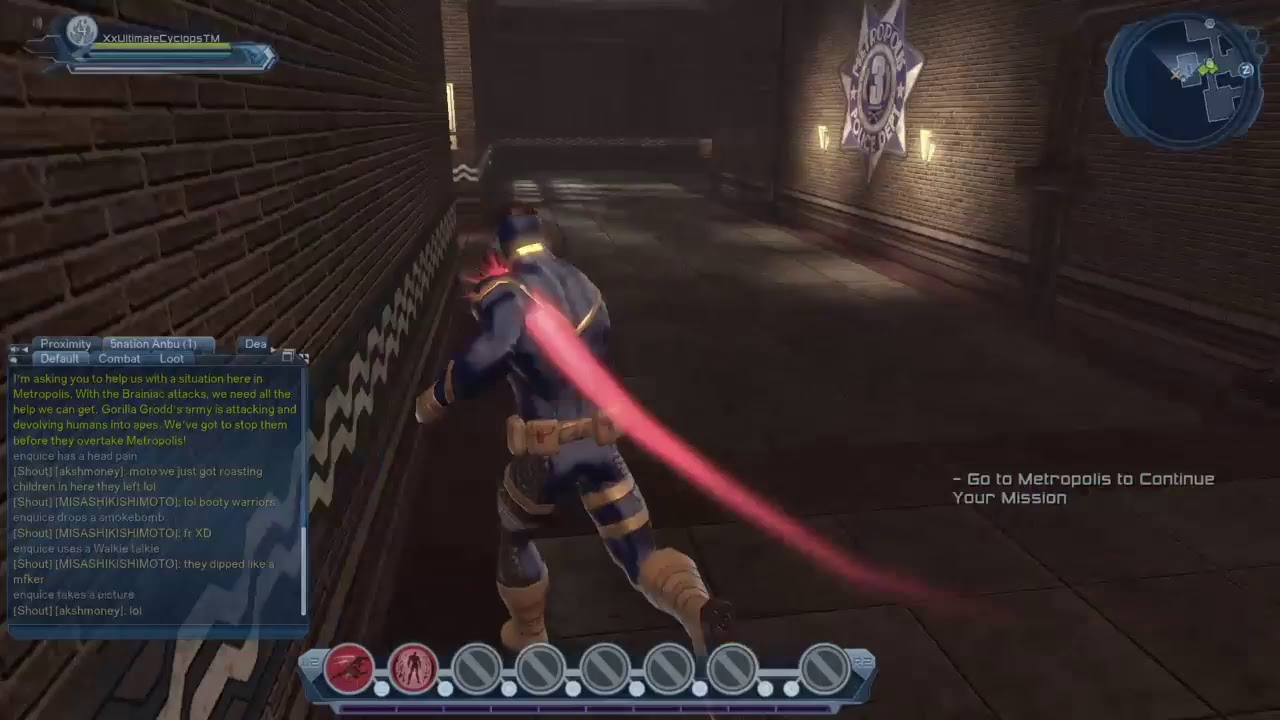 DCUniverseOnline X-Men Cyclops   Tutorial