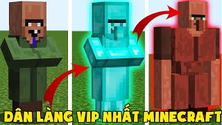 Minecraft, Nhưng Noob Sở Hữu Bác Dân Làng Vip Nhất! T Gaming Có Nhà Và Cây Kim Cương Nhờ Dân Làng ??