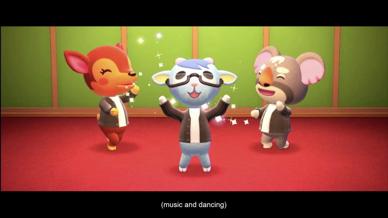 sherb will dance // animal crossing: new horizons short film