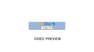 SkyDoc Video Preview