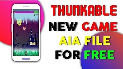 NEW GAME APP AIA FILE | NEW KODULAR THUNKABLE AIA FILE | NEW APP AIA FILE