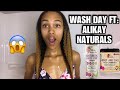 Wash Day Using Alikay Naturals | Black Soap Shampoo + Honey & Sage Deep Conditioner