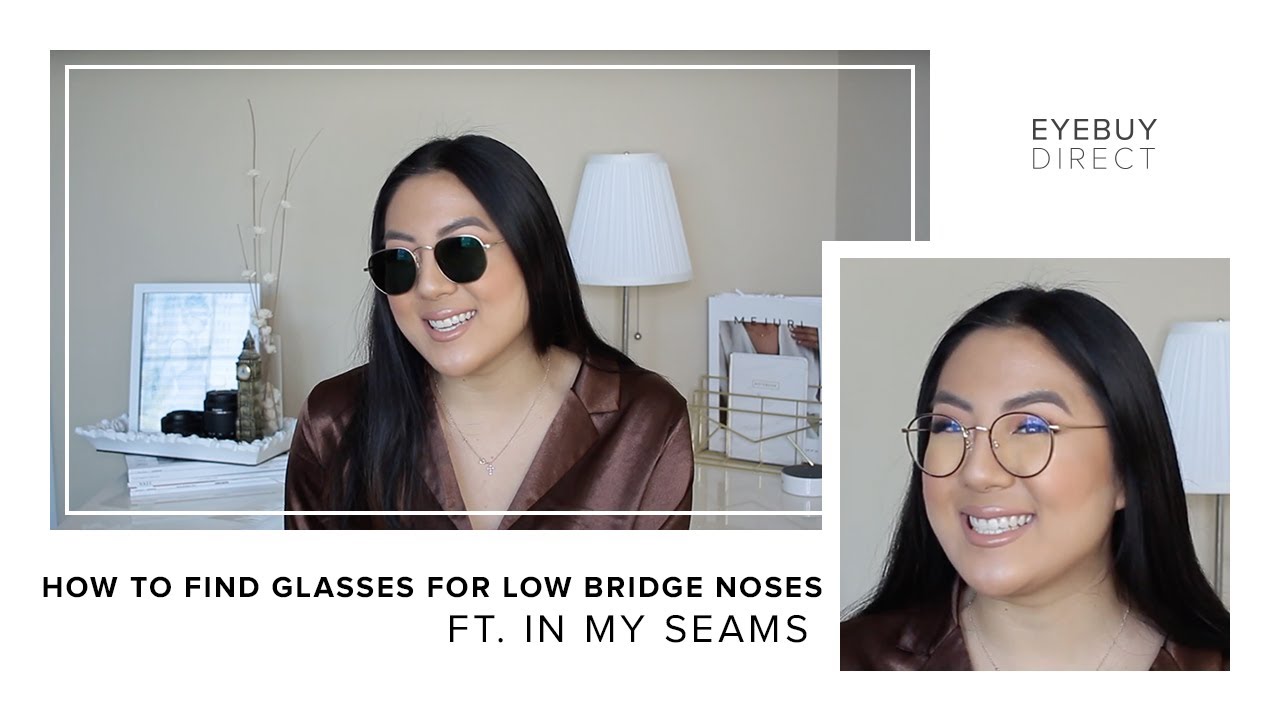 Eyebuydirect - 🔥HOT TOPIC!🔥Do you have a Low Nose Bridge and have trouble  finding glasses?👃 Explore our Low Bridge Glasses here!   💙