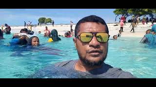 Spot Lain di Pulau Kangge #anne Miteng...Surga yg membiru