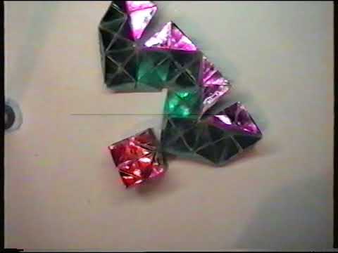 layered 3D hyperbolic puzzle cube inner shells.
