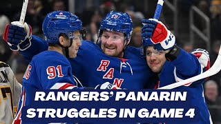 Rangers’ Panarin Struggles in Game 4