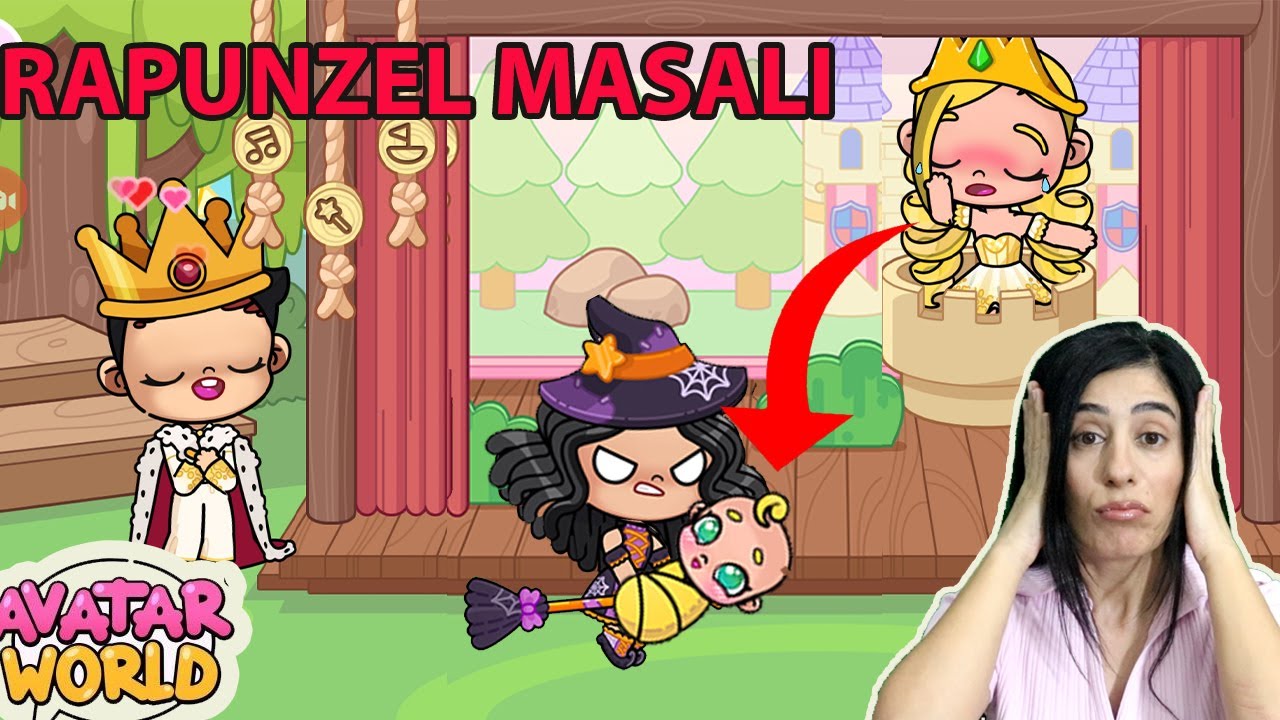 Avatar World Rapunzel Masalı Altın Saçlı Kızın Hikayesi Esra Games