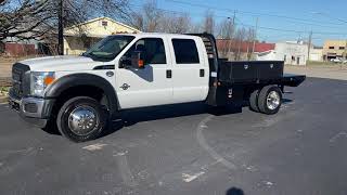 2016 FORD F550 4x4 6.7 DIESEL FLATBED FOR SALE