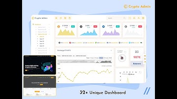 Crypto Admin Dashboard for Blockchain Projects, Trading, Wallet & Token Monitoring