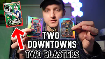 2022 Panini Donruss Football Holiday Blaster - I PULLED TWO DOWNTOWNS!