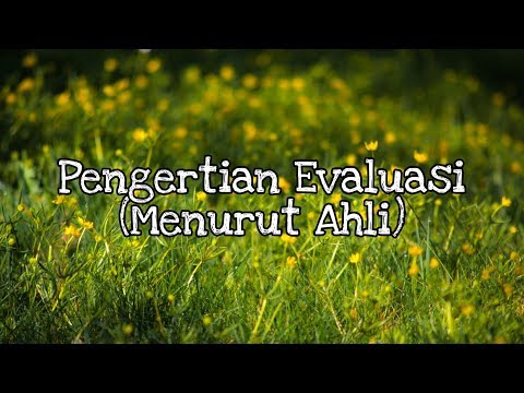 Video: Apa itu evaluasi ABA?