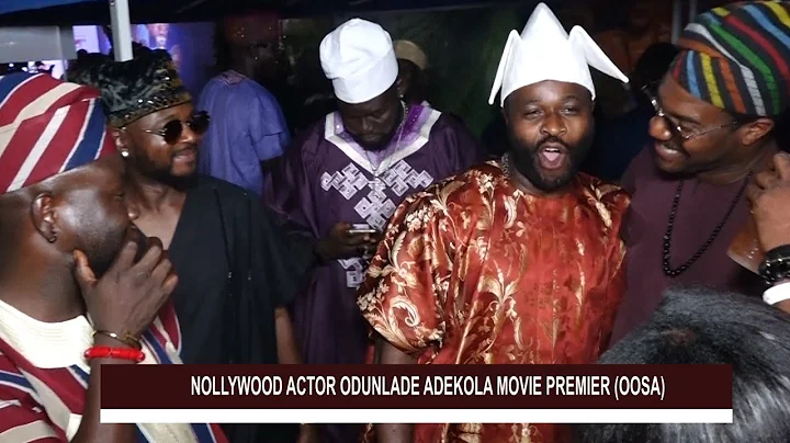 HANDSOME ACTOR FEMI ADEBAYO SHUTDOWN HIS BESTFRIEND MOVIE PREMIER ODUNLADE ADEKOLA OOSA