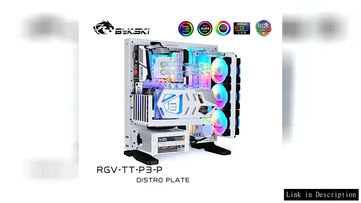 BYKSKI Distro Plate Reservoir use for Thermaltake Core P3 Computer case water cooling PC RGV-TT-P3-P
