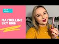 MAYBELLINE SKY HIGH | HIT CZY KIT?! | O CO TYLE SZUMU? 😳