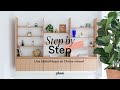 Step by Step - Créer une bibliothèque flottante en Chêne naturel