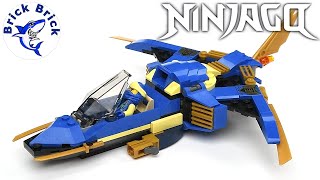 LEGO Ninjago Jay’s Lightning Jet EVO​ 71784 - Speed Build Review