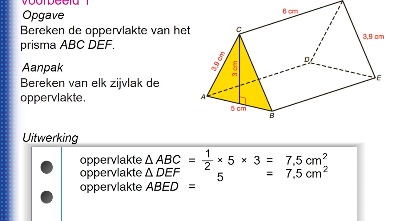 M@vo 3 Paragraaf 7 3 Oppervlakte ruimtefiguren