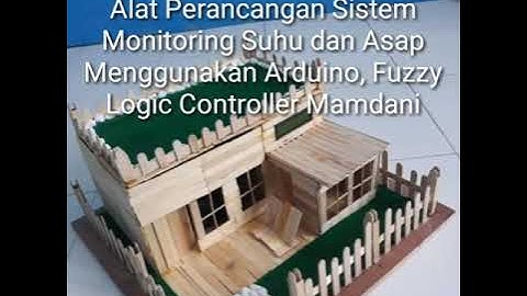 Alat perancangan sistem monitoring suhu dan asap, menggunakan arduino# pemula