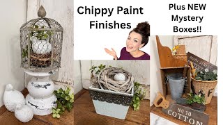 How To Get Chippy Paint | Thrift Flips for Profit | Plus NEW Mystery Boxes Available! DIY Decor