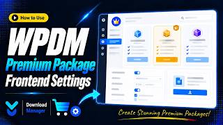 How to setup Premium Package Frontend Settings for Download Manager #PremiumPackage #Wordpress #WPDM