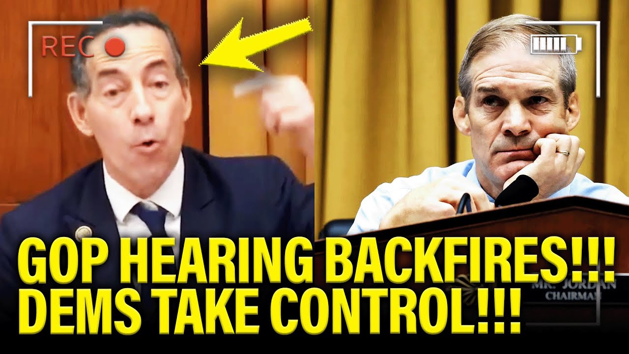 🚨GOP Hearing BLOWS UP in THEIR FACES as DEMS go ON OFFENSE