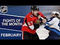 Best NHL fights of February 2019 | NHL | NBC Sports