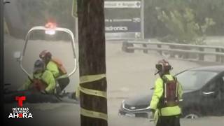El mal tiempo amenaza a residentes de Nueva York con inundaciones repentinas Noticias Telemundo