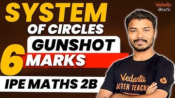 IPE Maths 2B System Of Circles - 6M GunShot Questions | 2 LAQs | EAMCET Maths | Part 2 | Ranjith Sir