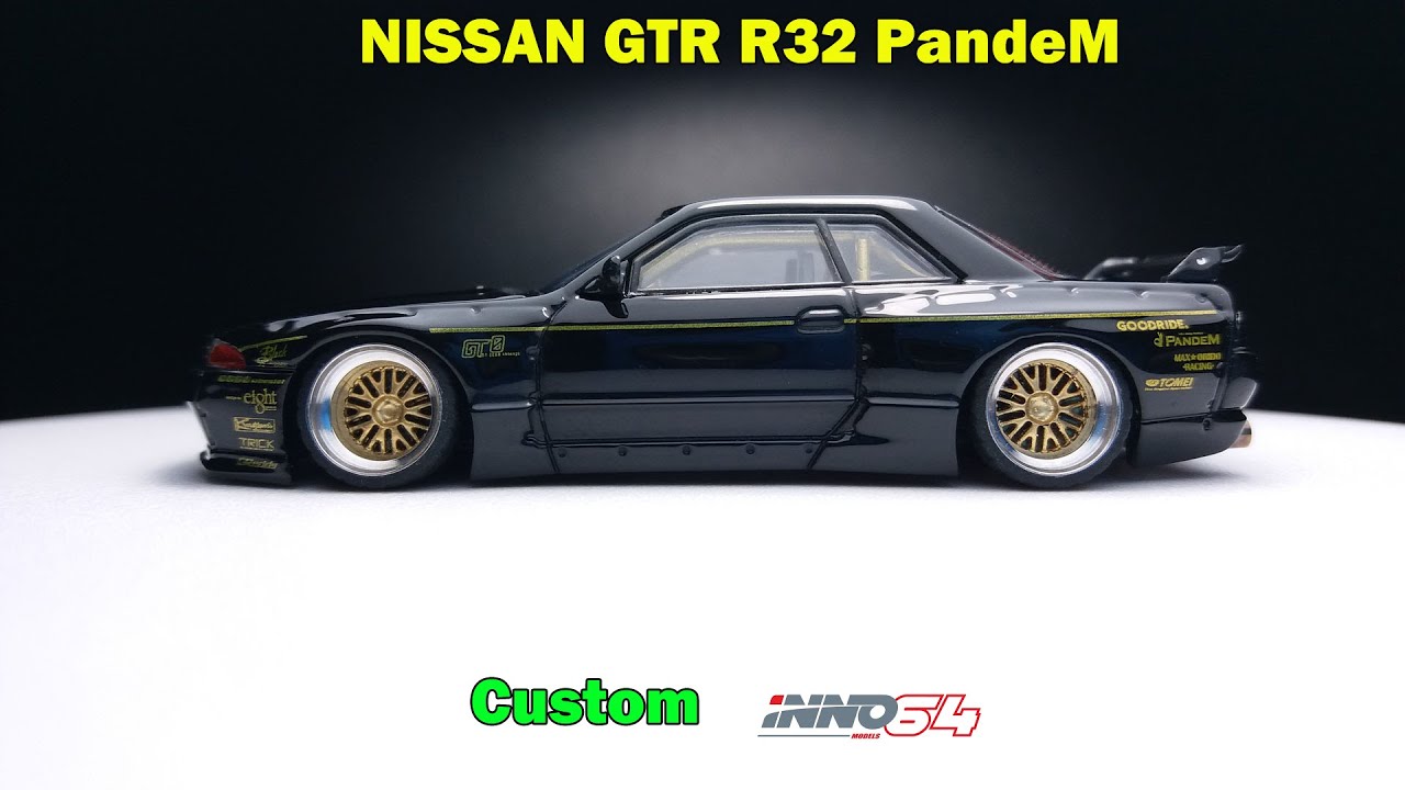 1/64 NISSAN GTR R32 PandeM (Custom INNO64) - YouTube