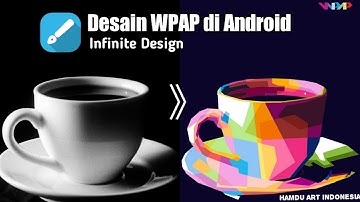 WPAP di Android Aplikasi Infinite Design | Line Art | Part 1