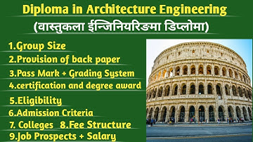 Diploma in Architecture Engineering in Nepal 2021||वास्तुकला ईन्जिनियरिङमा डिप्लोमा||