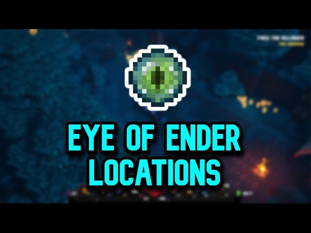 Top 5 uses ender eye Minecraft