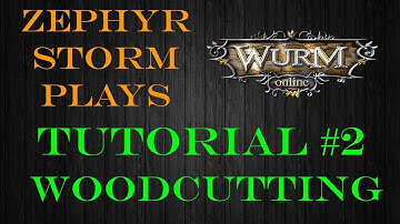Wurm Online / Wurm Unlimited Newb Tutorial Series -- Episode 2 -- Woodcutting & Planks