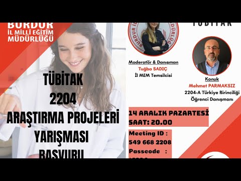 TÜBİTAK 2204 Öğrenci