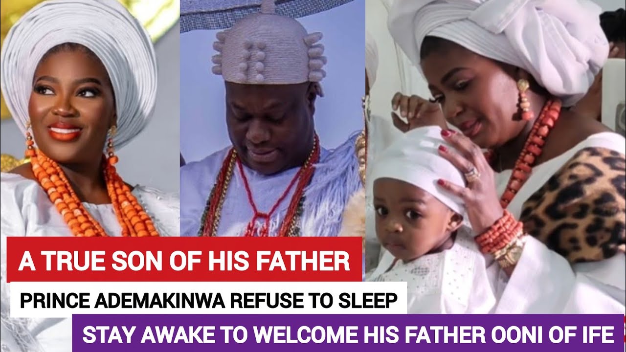 Фестиваль OLOJO 2025! Королева Эшли приводит сына и наследного принца Адемакинву для молитвы.