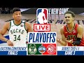 NBA LIVE : MILWAUKEE BUCKS VS ATLANTA HAWKS GAME 3 | PLAYOFFS SCORE BOARD STREAMING TODAY | 6/28/21