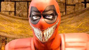 Mortal Kombat XL - Venompool Reptile PC Mod Performs Intro Dialogues Vs All Characters