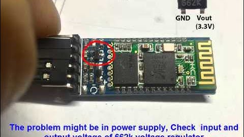 HC-05 bluetooth module repair