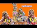 Cute radharani dance at delhi raasleela   banita sinha 