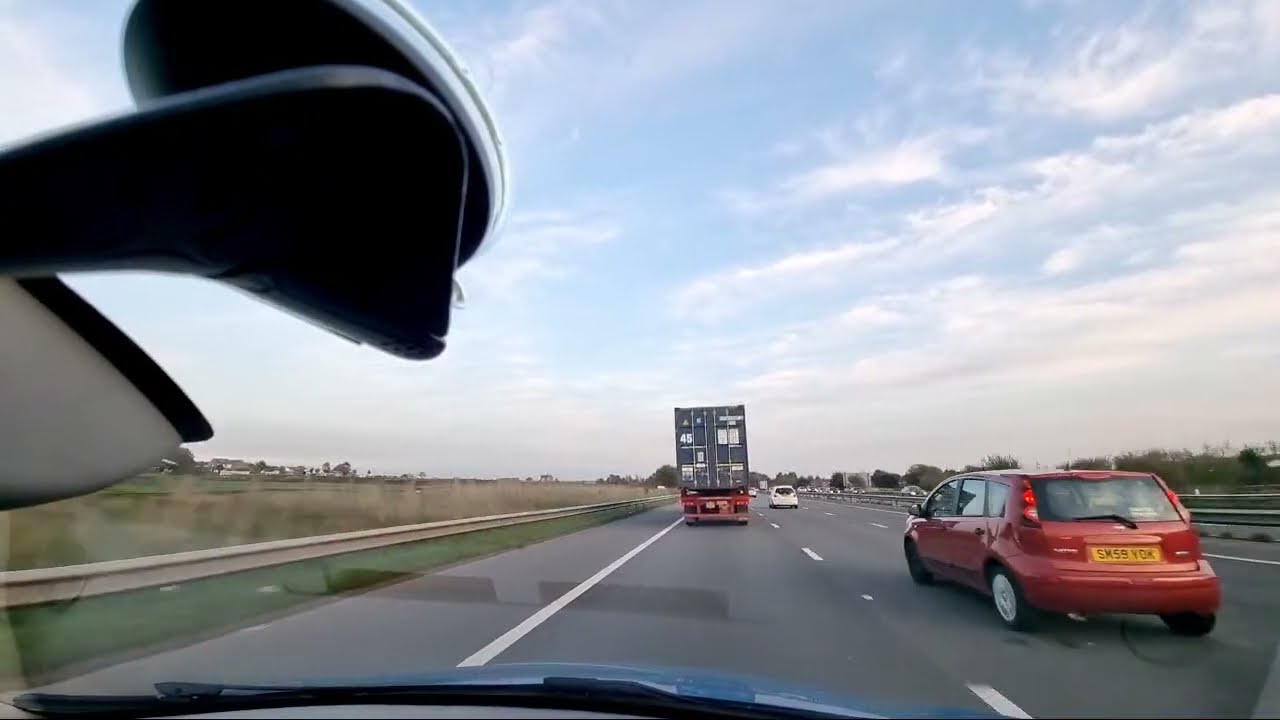 UK Roadtrip Wigan To Ashton-under-Lyne At Dusk Live