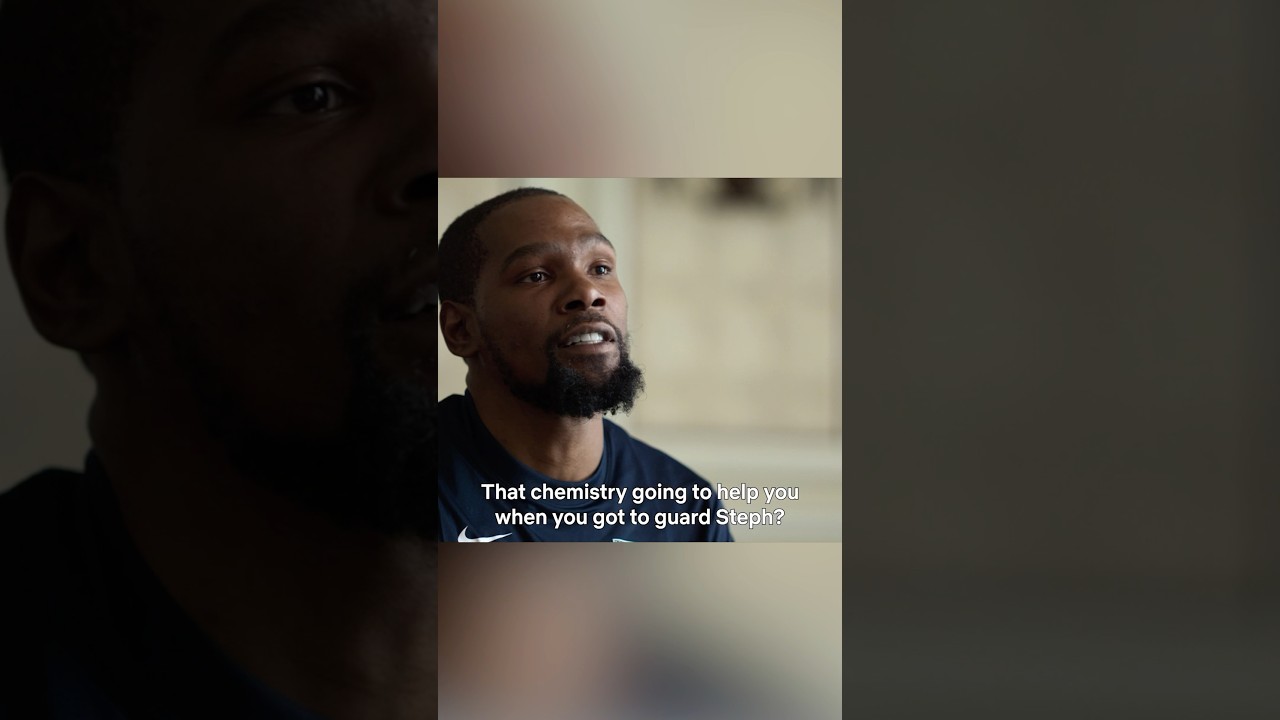 "That chemistry gonna help when you gotta guard Steph?" 📺 Court of Gold