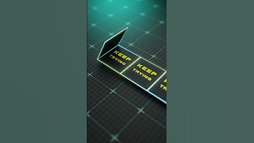 Keep Trying – Infinite Loop Motivation ( Blender 4.5 )