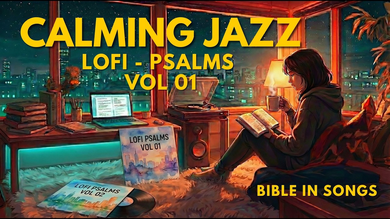 Relaxing Psalms in Lo-Fi Jazz | Peaceful Christian Gospel Music for Study, Prayer & Sleep | Vol 1