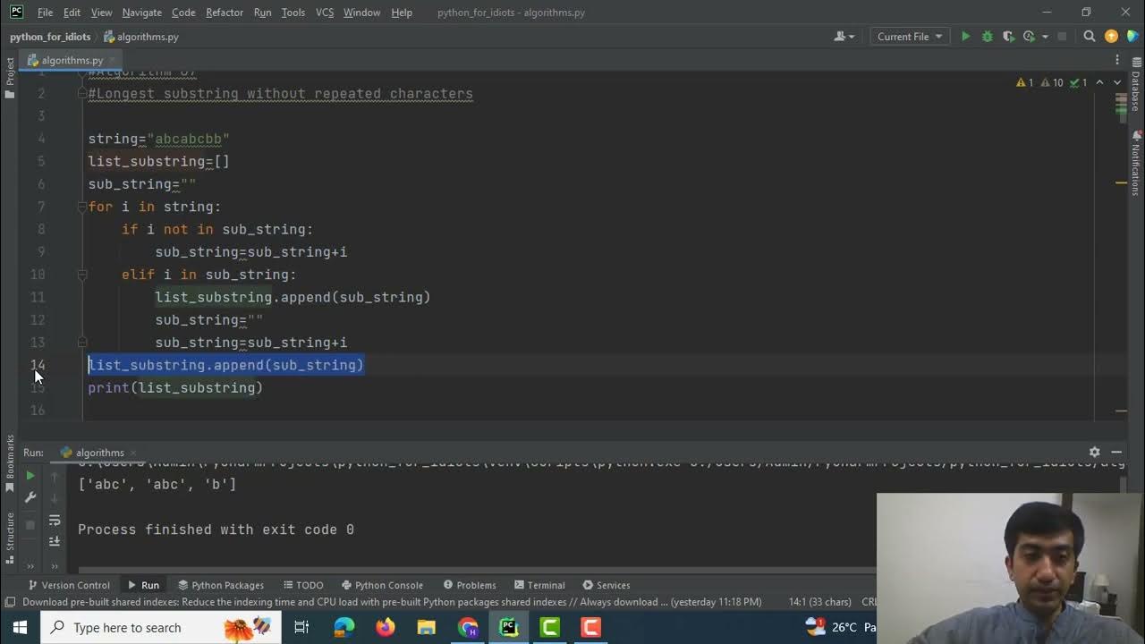 Python Algorithm: Finding the Longest Substring Without Repeated ...