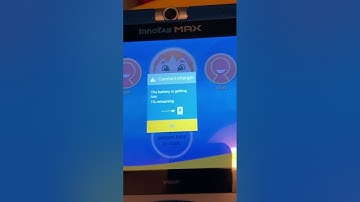 VTECH innotab max low battery