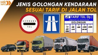 6 Golongan Kendaraan di Jalan Tol 2023 sesuai dengan jenisnya