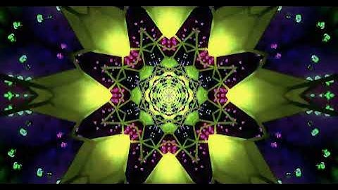 Vibrant Kaleidoscope Mandala Patterns – 10 Hours Seamless Loop Visuals in 4K