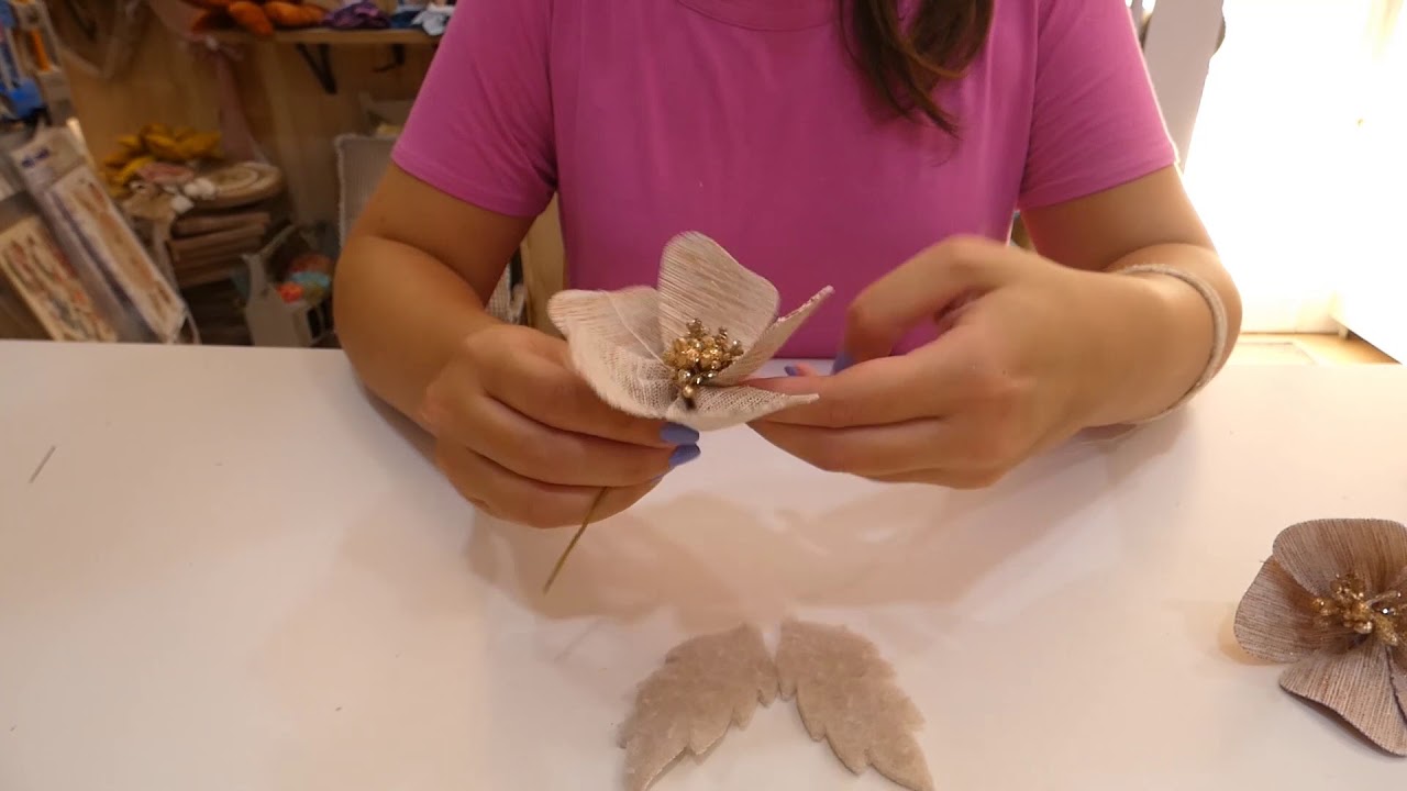 tutorial: fiore con petalo piccolo della fustella Flores